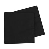 Black Napkins 40pk